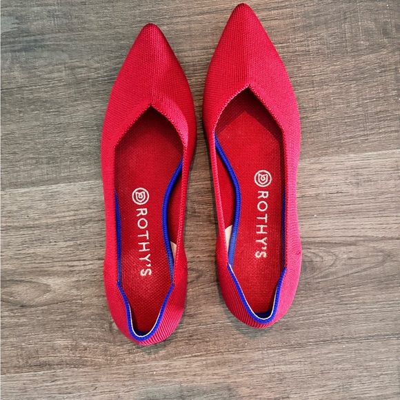 Red Rothy’s The Point Slip-on Shoe!! - Picture 5 of 5